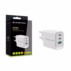 Conceptronic ALTHEA21W65 chargeur d'appareils mobiles Universel Blanc Secteur Charge rapide Intérieure - Vue supplémentaire 4