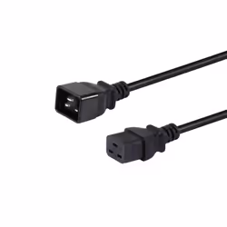 Equip 112130, 1,8 m, IEC C20, IEC C19, H05VV-F3G, 250 V, 16 A
