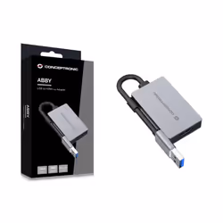 Conceptronic ABBY22G adaptateur graphique USB 1920 x 1080 pixels Gris - Vue supplémentaire 5