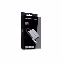 Conceptronic ABBY22G adaptateur graphique USB 1920 x 1080 pixels Gris - Vue supplémentaire 6