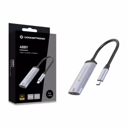 Conceptronic ABBY23G adaptateur graphique USB 7680 x 4320 pixels Argent - Vue supplémentaire 5