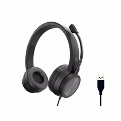 Conceptronic POLONA05B, Avec fil, 20 - 22000 Hz, Appels/Musique, 164 g, Casque, Noir
