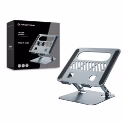 Conceptronic THANA10G Support de livres Supports de Laptop Gris 43,2 cm (17") - Vue supplémentaire 5