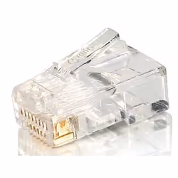 Equip 121140, RJ-45 (8P8C), Transparent, Cat5e, Or, 172 g, 11,7 mm