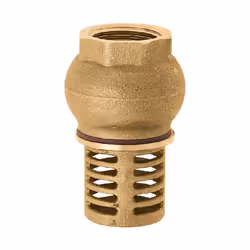 Clapet de pied Avec filtre, en laiton, la vanne (anti-reflux) avec joint en caoutchouc.RENSEIGNEMENTS SUR LE PRODUIT:Numéro d ...