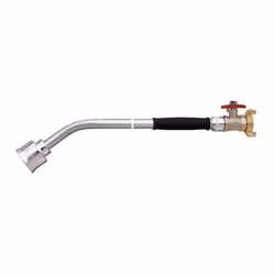 Vanne de régulation du débit (vanne à bille) avec tube d'écoulement rotatif et interchangeable, tête d'arrosage en métal pour ...
