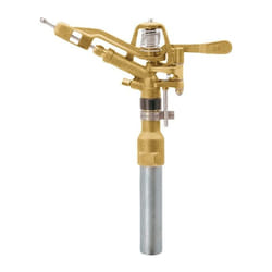 Geka - Arroseur circulaire et à secteurs V65S d. 35 m G1 po. fe laiton avec pointes sur pied