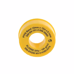 GEKA rouleaux de ruban d'étanchéité en PTFE Rouleau de bande d'étanchéité en PTFE pour les fils d'étanchéité. Qualité selon l ...