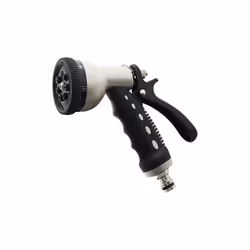 Douche à 7 S Douche de jardin qualité avec 7 types de jet. Conception robuste en métal, donc très durable. Ergonomiquement ad ...