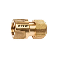GEKA plus section de tuyau avec arret d'eau, 1/2"-13mm, MS DVGW