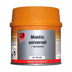Mastic Universel + Reboucheur - Réparation fer