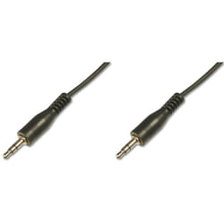 ASSMANN Electronic AK 203/MM câble audio 2 m 3,5mm Noir