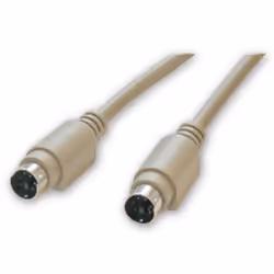 ATEN Ps2, 6m/6m, 1.8 m, 1,8 m, 6-p Mini-DIN, 6-p Mini-DIN, Mâle, Mâle, Blanc