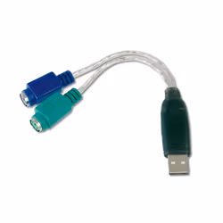 Digitus Adaptateur ® USB - PS/2, USB, Chine, Avec fil, Windows 98SE/ ME/ 2000/ XP