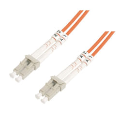 M-Cab 7000818 câble de fibre optique 2 m LC OM2 Multicolore, Orange