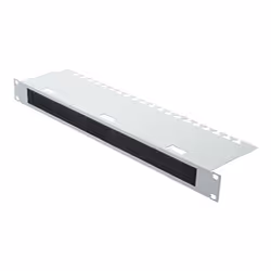 Digitus Panneau de passe-câbles avec joint balai pour armoires de 483 mm (19 po), 1 UH, Gris, 1U, Turquie, 48,3 cm (19"), 490 ...