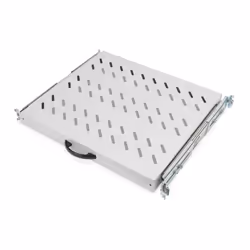 Digitus Étagère amovible pour armoires de 483 mm (19 po), Gris, 25 kg, 1U, Turquie, 48,3 cm (19"), 510 mm