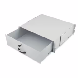 Digitus Archivage de documents pour armoires réseau, 3 UH, Gris, 25 kg, Turquie, 48,3 cm (19"), 6,5 kg, 510 mm