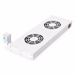 Digitus Unité de ventilation de toit pour installation variable de 483 mm (19 po), Gris, 2 ventilateur(s), 276 m³/h, Turquie, ...