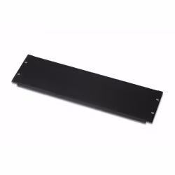 Digitus Plaque de recouvrement pour armoires de 483 mm (19 po), Noir, 3U, Turquie, 48,3 cm (19"), 483 mm, 12 mm