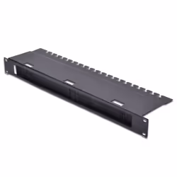 Digitus Panneau de passe-câbles avec joint balai pour armoires de 483 mm (19 po), 1 UH, Noir, 1U, Turquie, 48,3 cm (19"), 490 ...