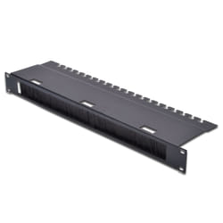 Digitus Panneau de passe-câbles avec joint balai pour armoires de 483 mm (19 po), 1 UH