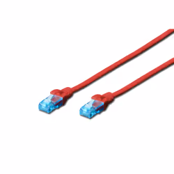 Digitus Câble de brassage CAT 5e U/UTP, 10 m, Cat5e, U/UTP (UTP), RJ-45, RJ-45