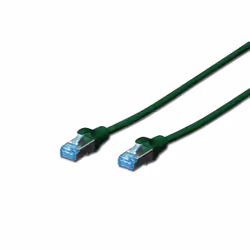 Digitus Câble de brassage CAT 5e SF/UTP, 1 m, Cat5e, SF/UTP (S-FTP), RJ-45, RJ-45