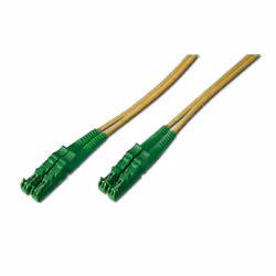 Digitus Câble de brassage à fibre optique, E2000 (8° APC) sur E2000 (8° APC), monomode, 1 m, I-VH, OS2, E-2000 (LSH), E-2000  ...