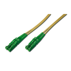 Digitus Câble de brassage à fibre optique, E2000 (8° APC) sur E2000 (8° APC), monomode