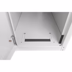 Digitus Boîtier d'ordinateur avec panneau en verre, roulant, verrouillable avec fentes d'aération