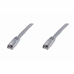 Digitus Patch Cable CAT5e, 0.3 m câble de réseau Gris 0,3 m