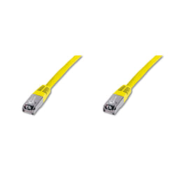Digitus DK-1521-010/Y câble de réseau Jaune 1 m Cat5e F/UTP (FTP)