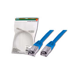 Digitus DK-1521-030/B câble de réseau Bleu 3 m Cat5e F/UTP (FTP)