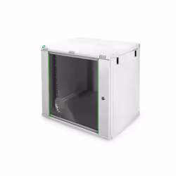 Digitus Boîtier mural de série Dynamic Basic -600 x 450 mm (lxp), Rack monté sur le mur, 12U, 60 kg, Gris