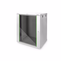 Digitus Boîtier mural de série Dynamic Basic -600 x 450 mm (lxp), Rack monté sur le mur, 19U, 60 kg, Gris
