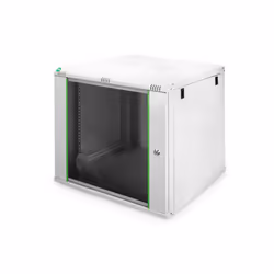 Digitus Boîtier mural de série Dynamic Basic -600 x 600 mm (lxp), Rack monté sur le mur, 9U, 60 kg, Verrouillage des touches, ...