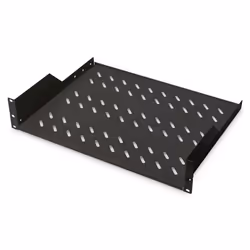 Digitus Étagère pour montage fixe dans les armoires de 483 mm (19 po), Noir, 25 kg, Turquie, 48,3 cm (19"), 520 mm, 370 mm