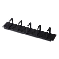 Digitus Panneau de rangement de câbles avec anneaux pour armoires de 483 mm (19 po), 2 UH