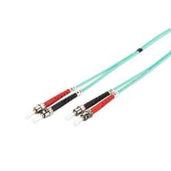 Digitus Câble de brassage multimode OM 3 à fibre optique, ST / ST