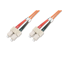 Digitus Câble de brassage multimode à fibre optique, SC / SC