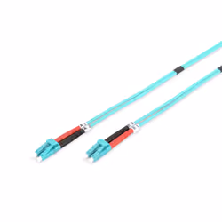Digitus Câble de brassage multimode OM 3 à fibre optique, LC / LC, 2 m, I-VH, OM3, LC, LC