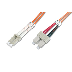 Digitus DK-2632-02 câble de fibre optique 2 m LC SC I-VH OM1 Orange