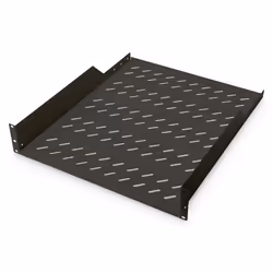 Digitus Étagère pour montage fixe dans les armoires de 483 mm (19 po), Noir, 25 kg, 2U, Chine, 48,3 cm (19"), 500 mm