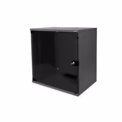 Digitus Boîtiers muraux SOHO, non montés - 540 x 400 mm (lxp), Rack monté sur le mur, 12U, 60 kg, 22,5 kg, Noir