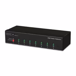 Digitus DS-46100, VGA, Noir, 60 Hz, 250 MHz, 1920 x 1440 pixels, 200 mm