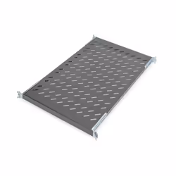 Digitus Étagère pour armoires réseau et armoires serveur, Noir, 50 kg, 1U, Turquie, 48,3 cm (19"), 5,2 kg
