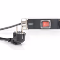 Digitus Bloc multiprise avec profilé en aluminium et interrupteur, prise électrique à contact de protection avec 7 sorties, connecteur à contact de pr - Vue supplémentaire 5
