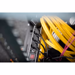 Digitus Bloc multiprise avec profilé en aluminium et protection contre la surcharge, prise électrique à contact de protection avec 7 sorties, connecte - Vue supplémentaire 6
