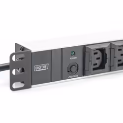 Digitus Bloc multiprise avec profilé en aluminium, 10 sorties, connecteur IEC C14 pour câble d'alimentation de 2 m - Vue supplémentaire 4